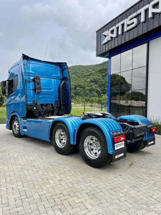 Scania R540 2021 6x4 Susp. Molas Unico Dono - Foto 6