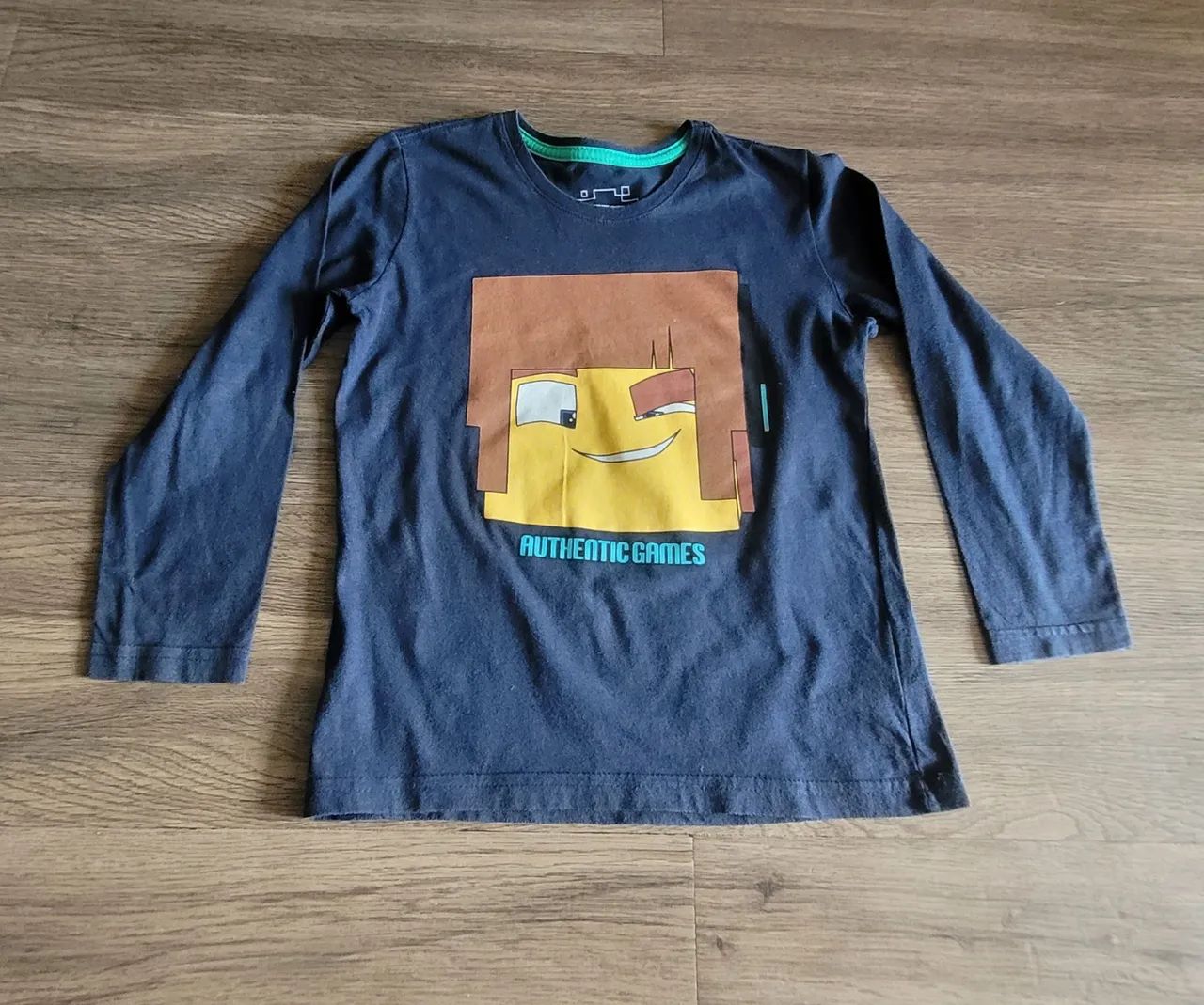 Camisa infantil da Authentic Games