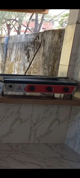 Chapa de hambúrguer 1m