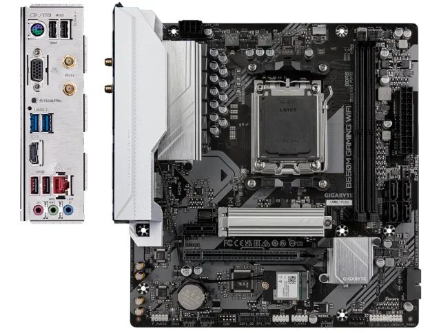Kit AM5 B650 Gigabyte + Ryzen 7 7700 - Novos - Foto 2