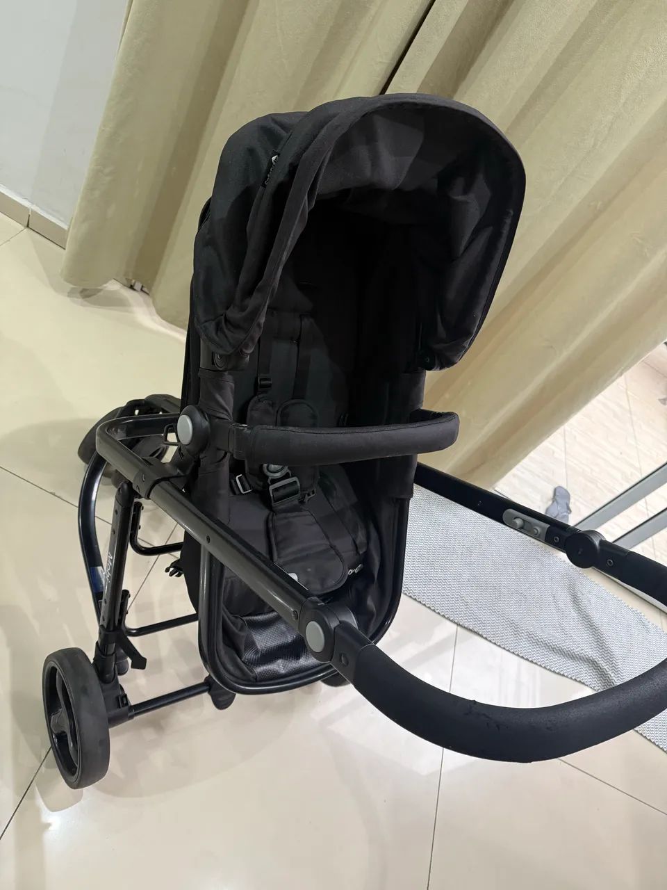 Carrinho de bebe e bebê conforto  - Foto 4