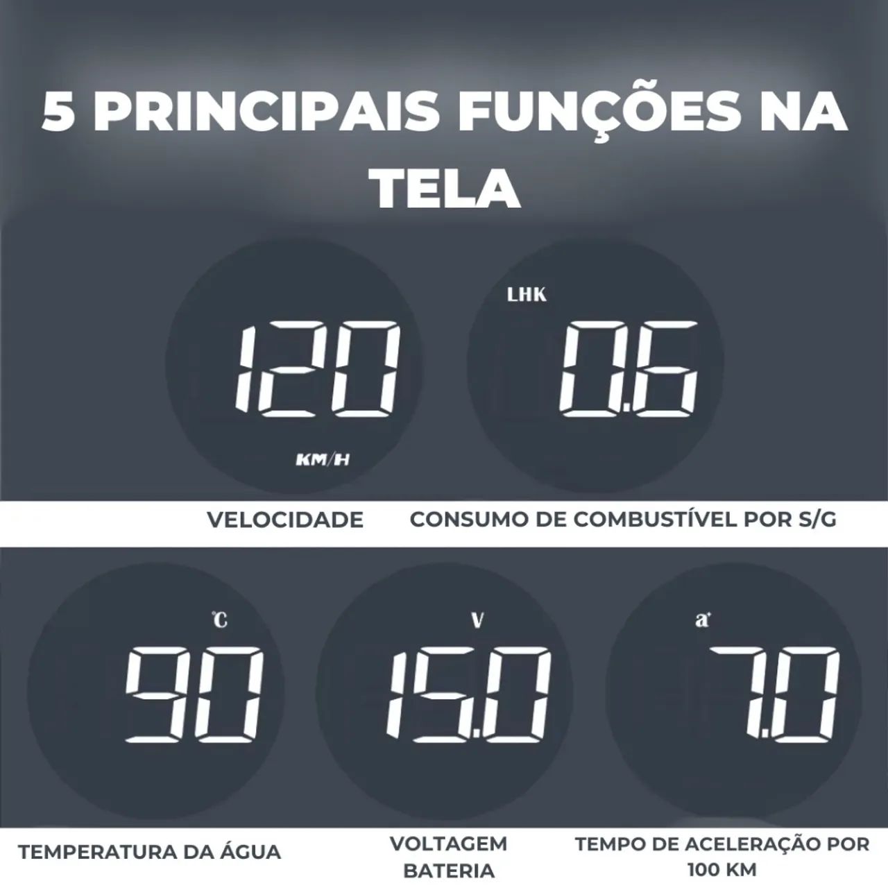 Marcador de Temperatura Chevrolet Ford Honda ? - Foto 2