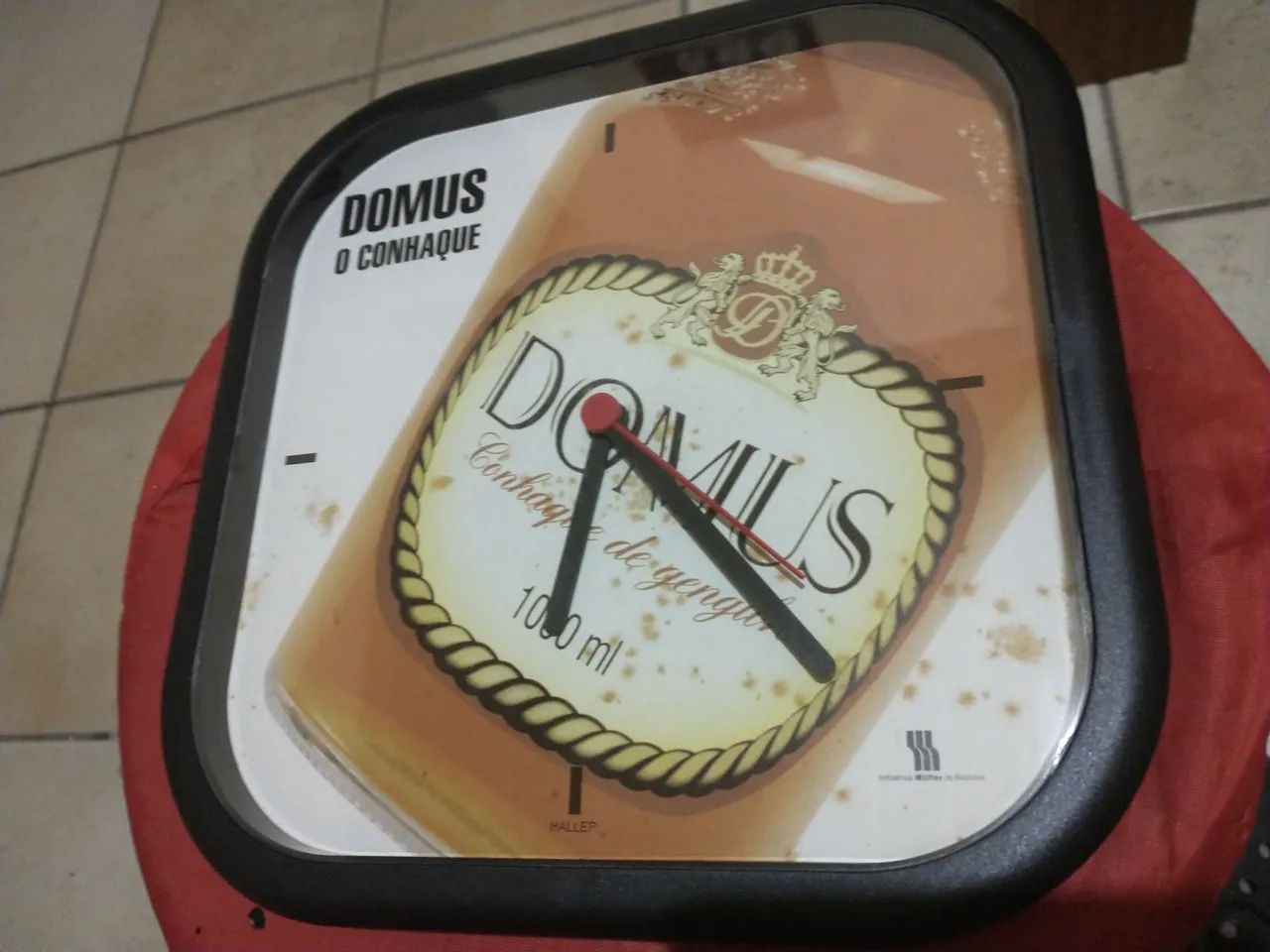 Relógio de Parede Domus - Conhaque