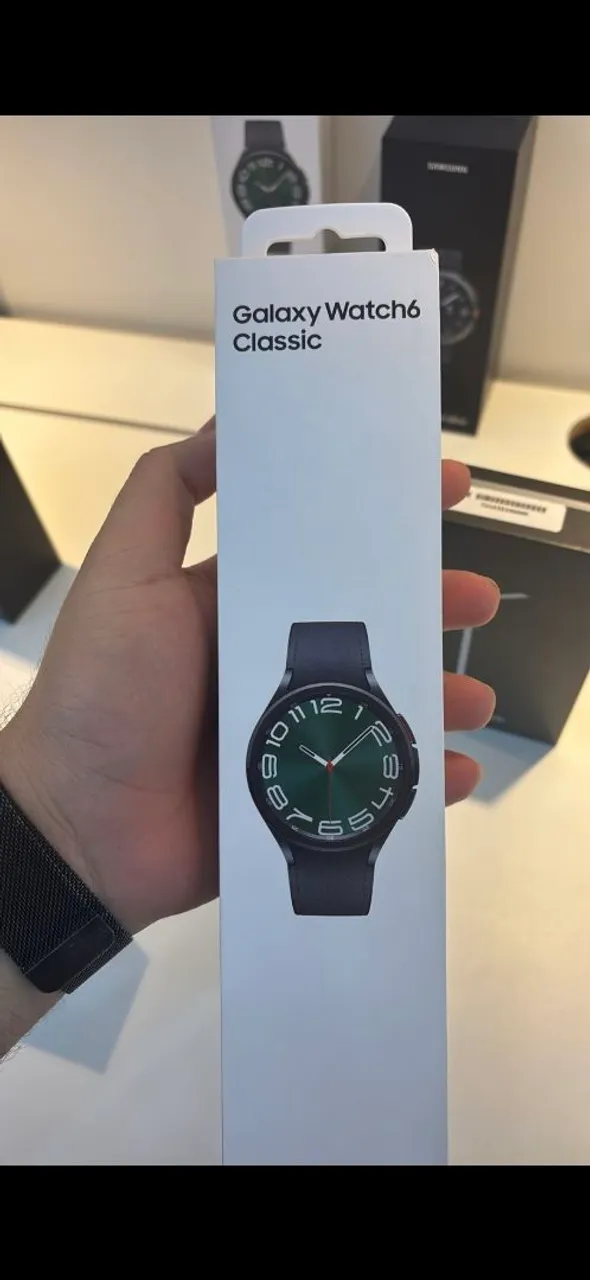 Galaxy Watch6 Classic - Novo na Caixa