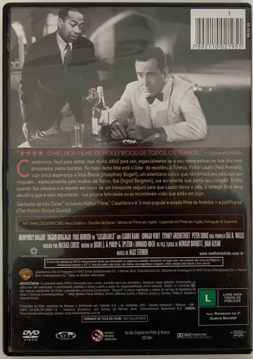 Casablanca - DVD - Edição Clássica - Foto 2
