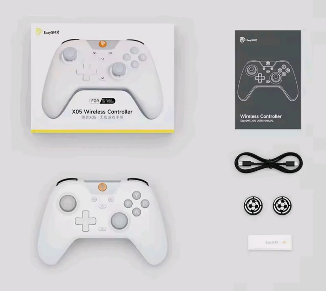 Controle  EasySMX X05 - PC/ Switch/Xcloud/ Android - Foto 3