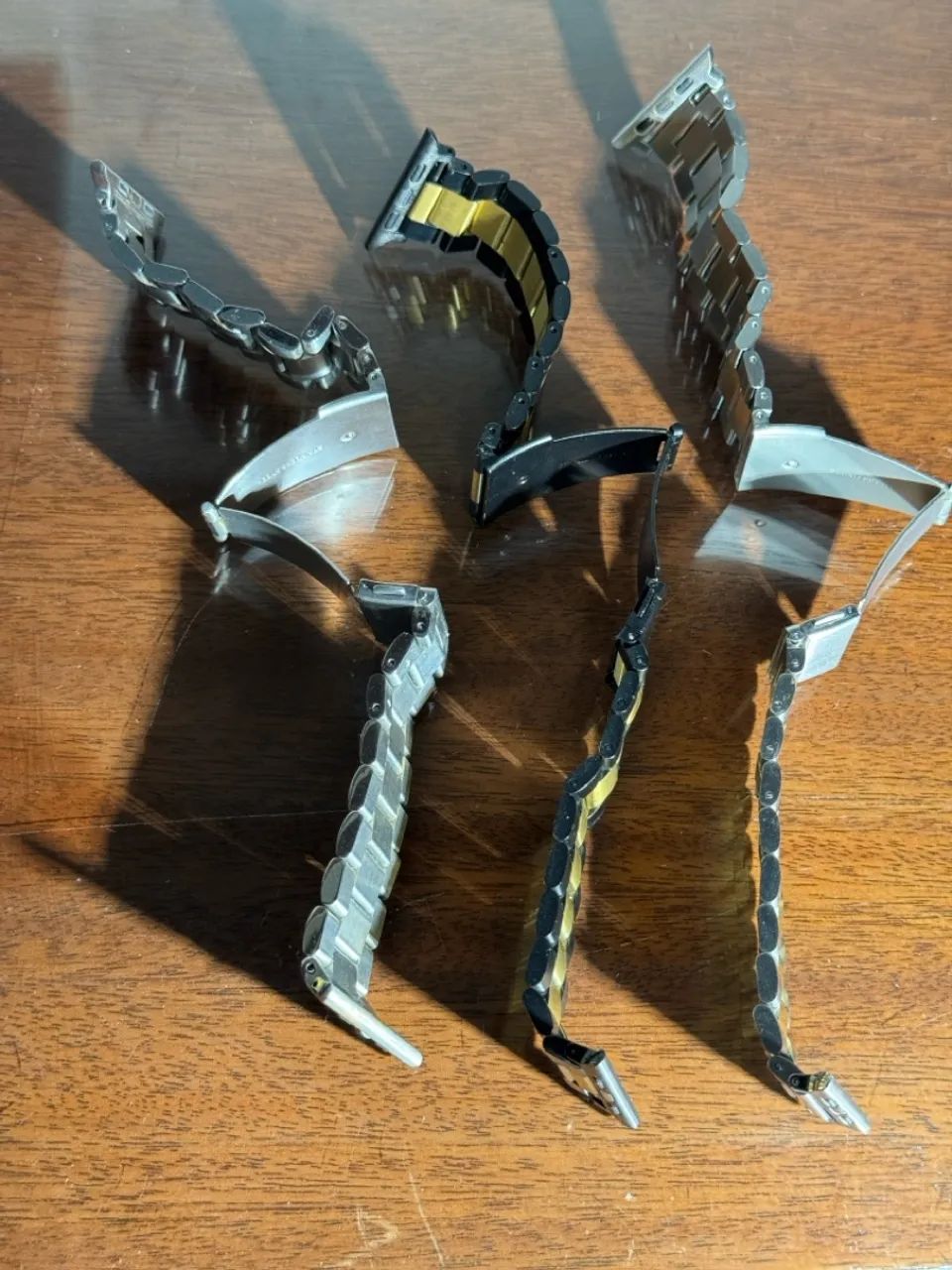 VENDO 3 PULSEIRAS DE AÇO PARA APPLE WATCH  - Foto 4
