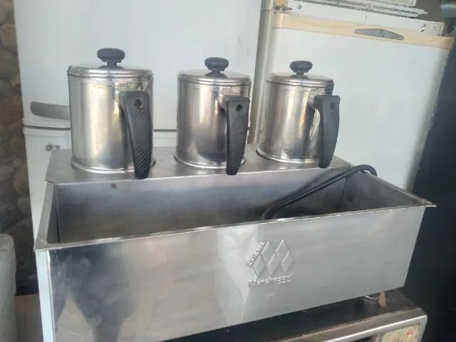 Banho maria café e leite