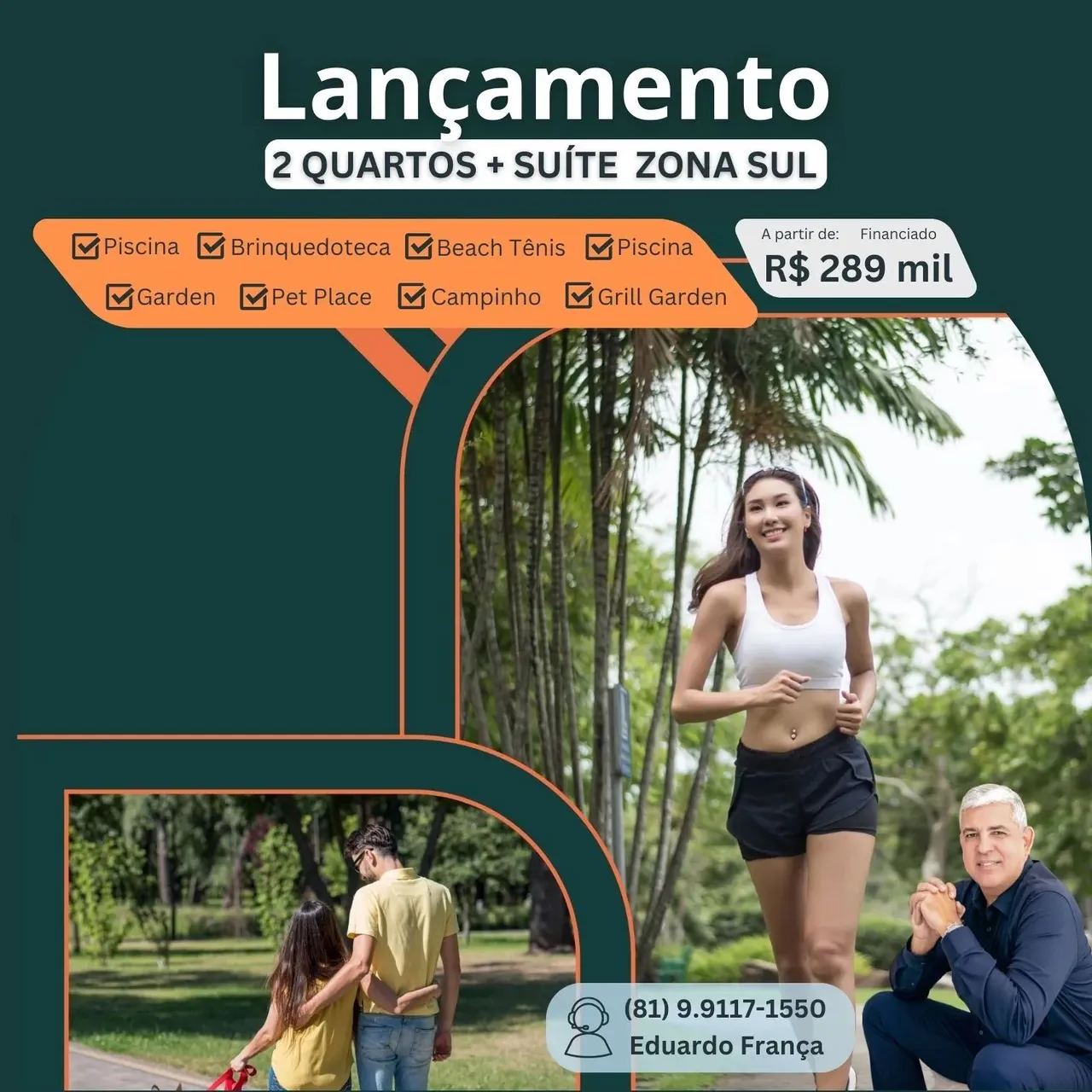 PREÇO DE NOVEMBRO APROVEITE OPORTUNIDADE APT 2 QUARTOS COM SUITE, VAGA GARAGEM ZONA SUL BO