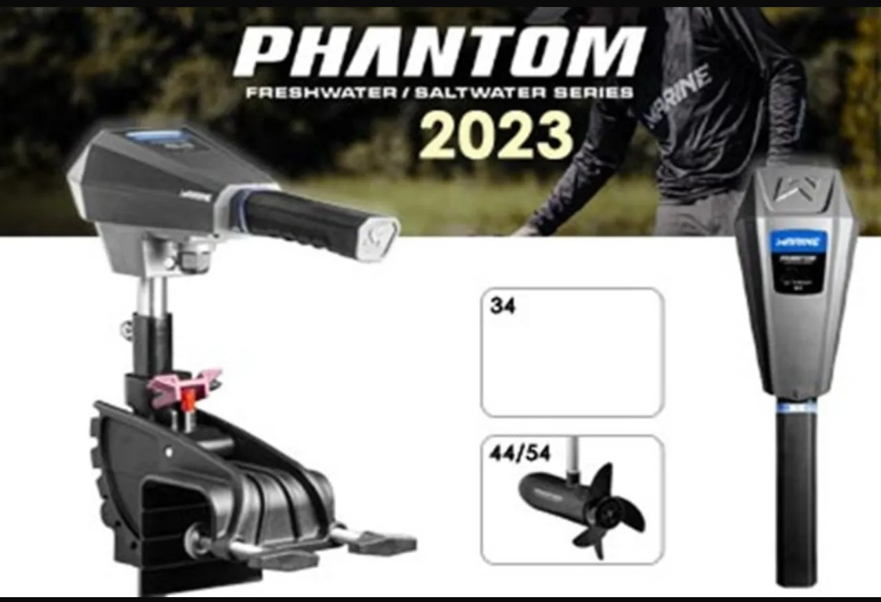 Motor Elétrico para Barco Phantom 44 lbs