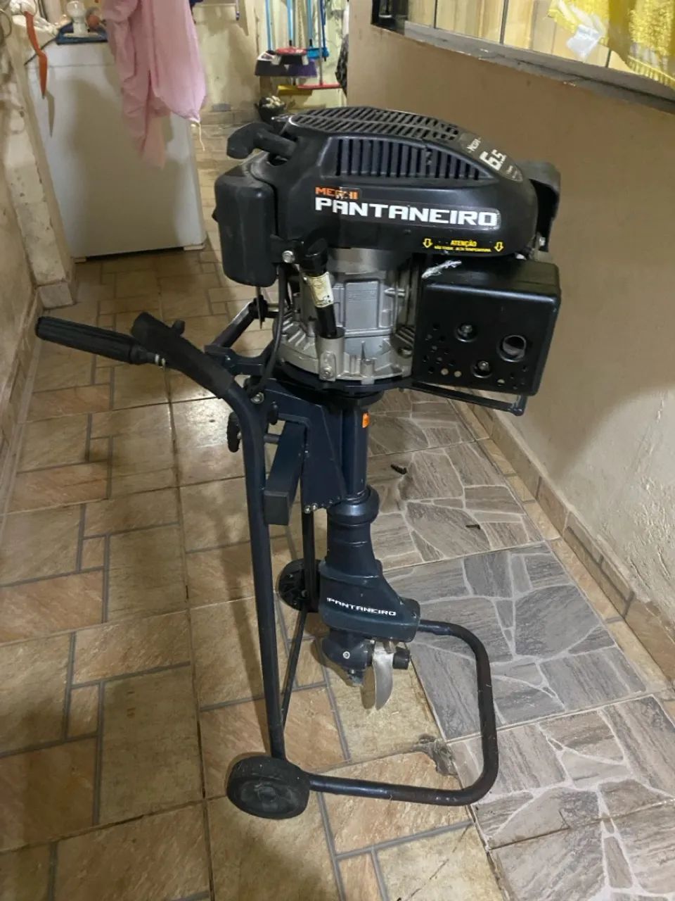 Motor de popa Meghi Pantaneiro 6,5 hp  - Foto 4