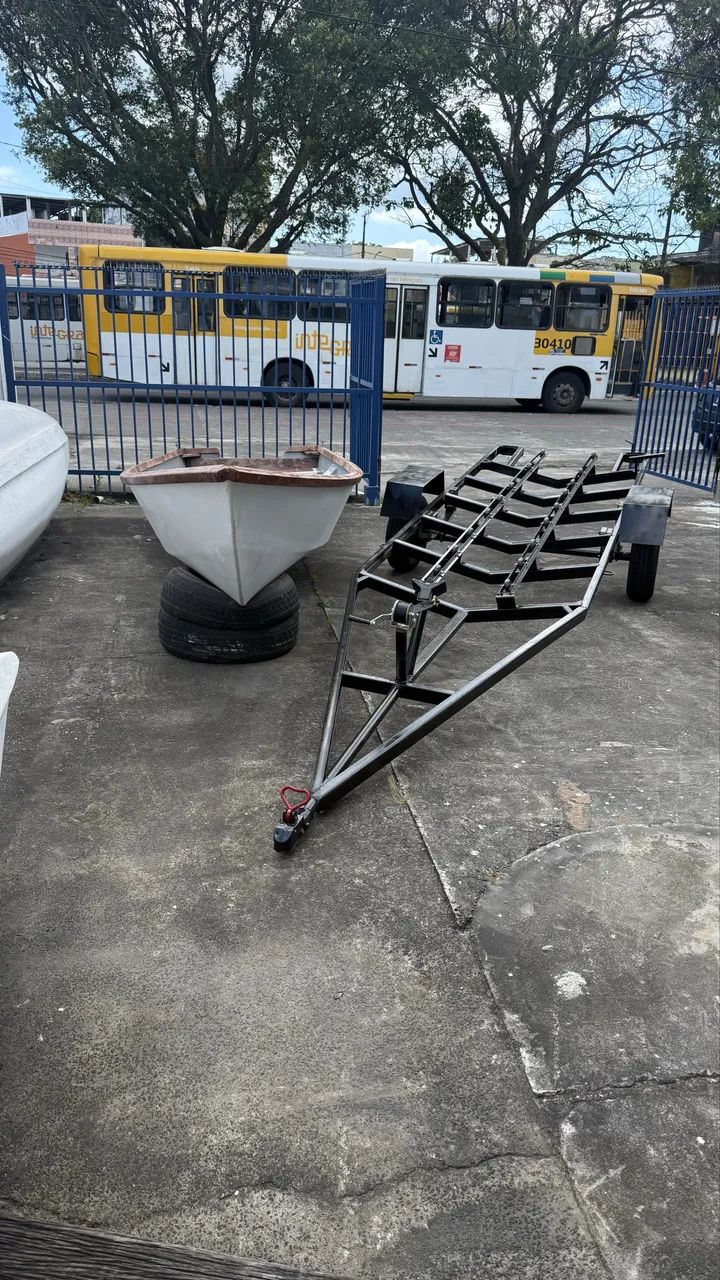 CARRETINHA PARA JETSKI E EMBARCAÇÕES - Foto 2