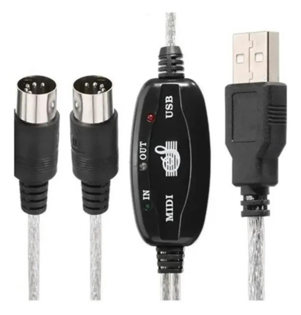 USB MIDI Interface Cable64595541573763123
