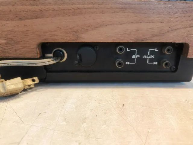 TAPE DECK DE MESA EVADIN PARA PEÇAS OU POSSÍVEL RESTAURO  - Foto 5