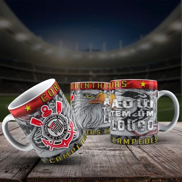 Canecas Personalizadas Corinthians