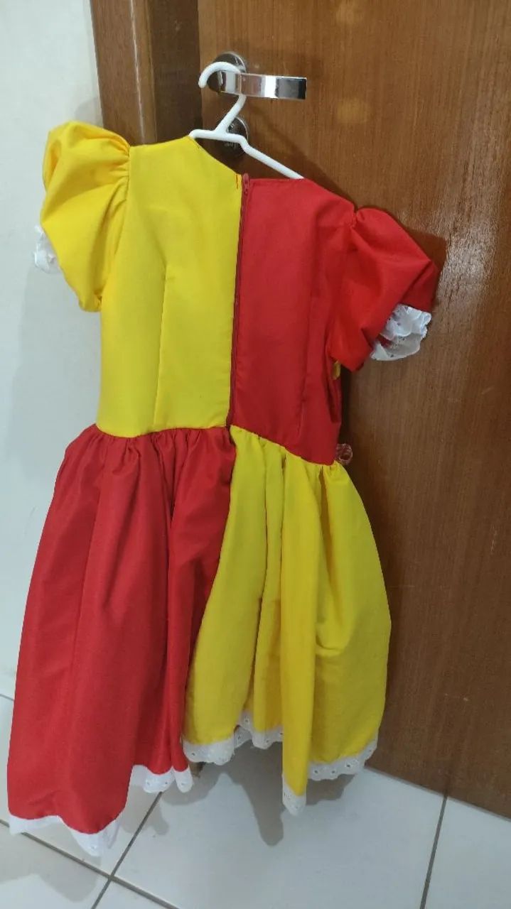 Vestido Festa Junina Infantil Emília  - Foto 2