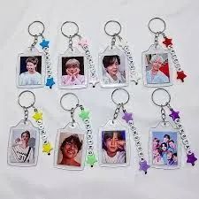 Chaveiros BTS,Black pink,tive,baby monster fazemos personalizado - Kpop