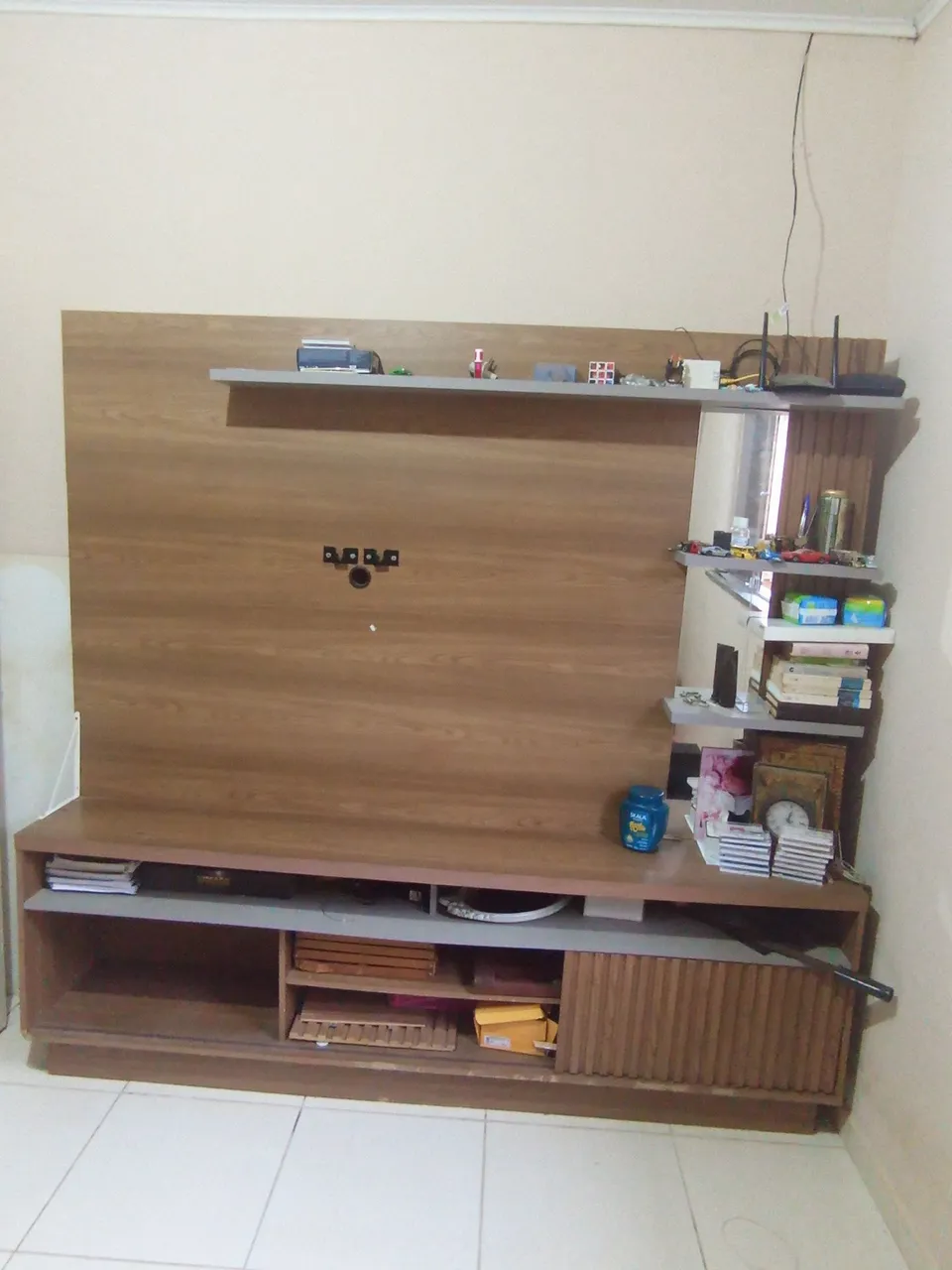 Rack para TV em madeira