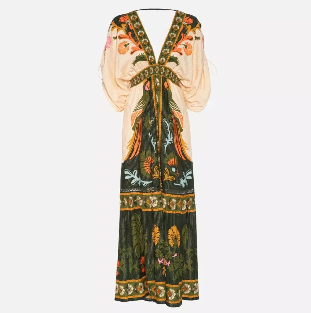 Vestido Floral Longo - FARM