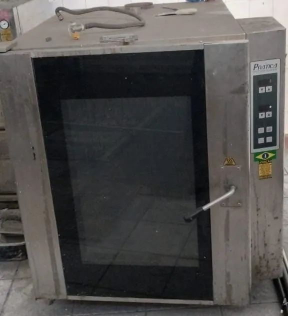 Forno Industrial Combinado Prática, 220v com cavalete.  - Foto 3