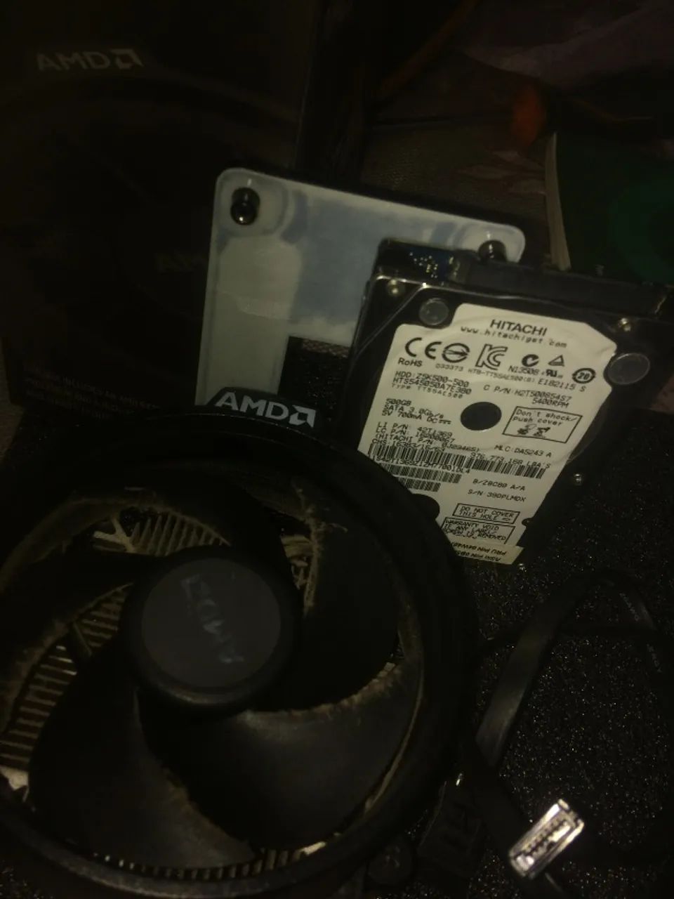 HD 500gb + Cooler AMD *aceito trocas, info na descrição. 