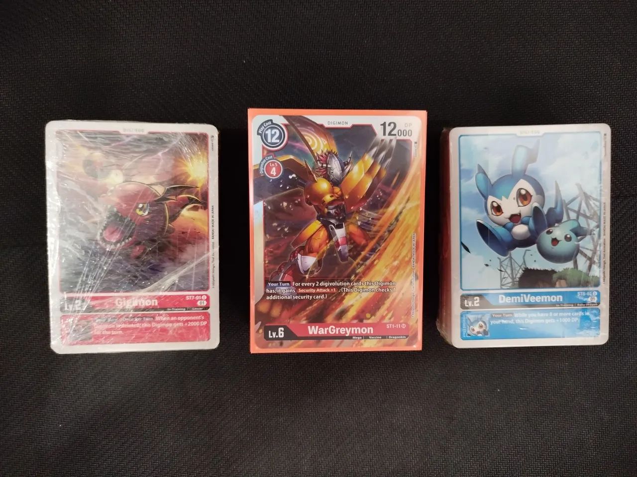 Decks de Digimon - Gaia Red, Starter Deck Gallantmon, Starter Deck Ulforceveedramon