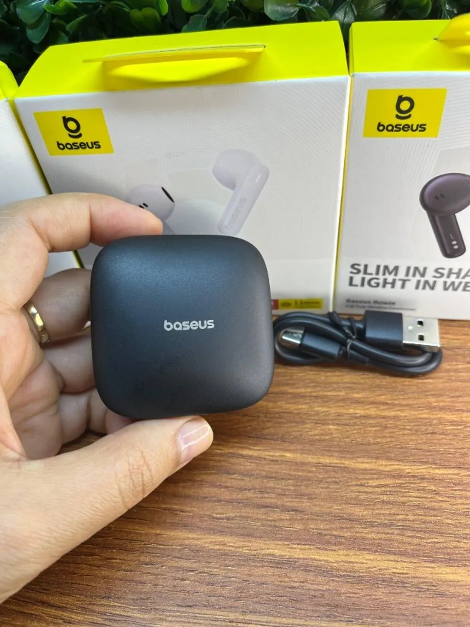 Fone Baseus Bowie E16 TWS - Driver de 13mm, Bateria de 6h ininterruptas e Entrega Grátis - Foto 3