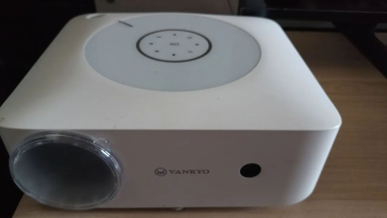 Projetor vankyo leusure e30t na caixa,Full hd nativo contraste 10000 até 170 polegadas top