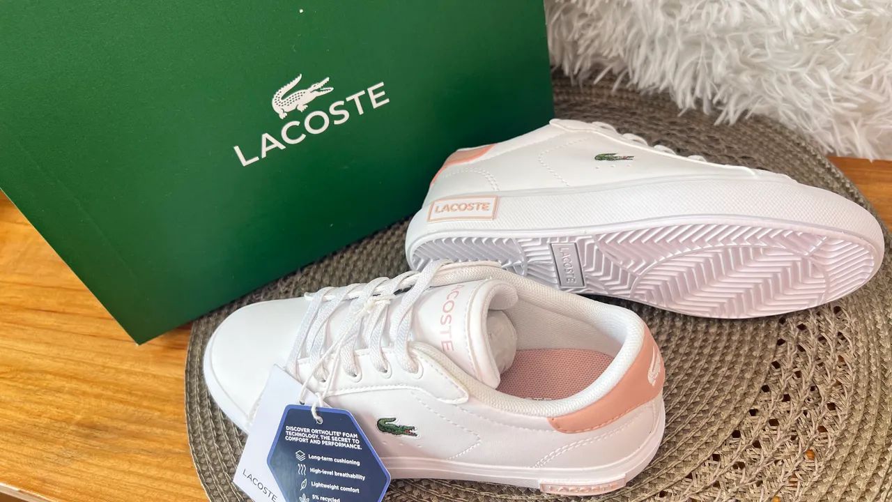 Lacoste TÃªnis TÃªnis Preto Best Tenis Preto Lacoste Outlet