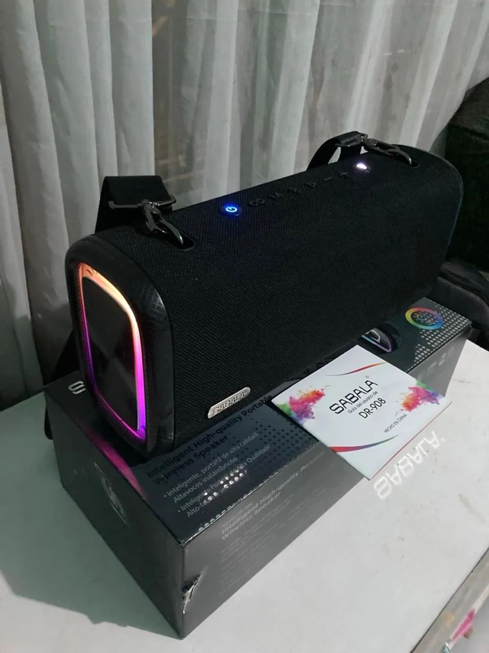 Caixa Bluetooth Sabala dr908 - nova
