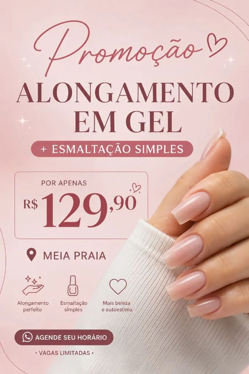Alongamento em Gel