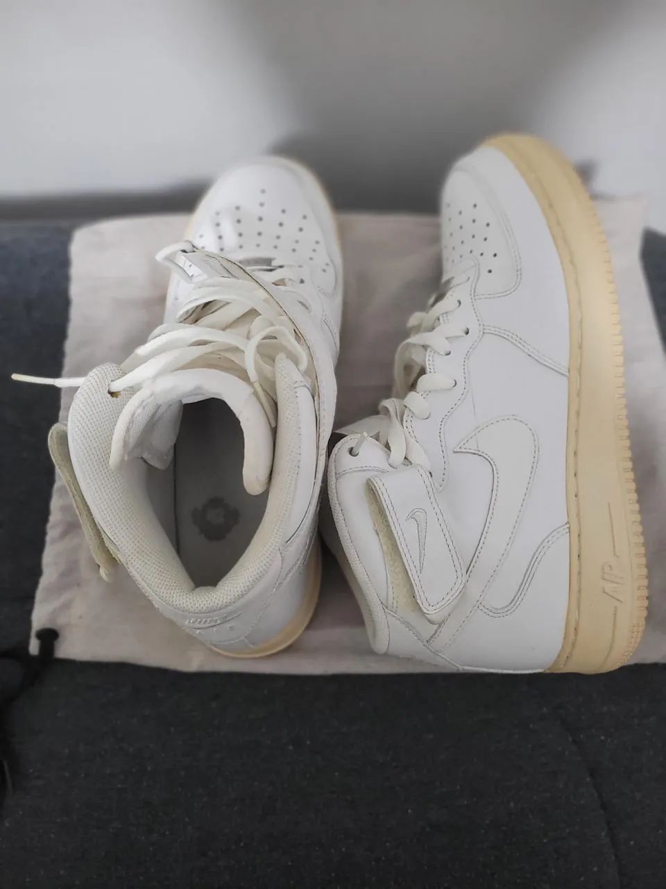 Nike Air Force Mid -  Branco - Foto 3