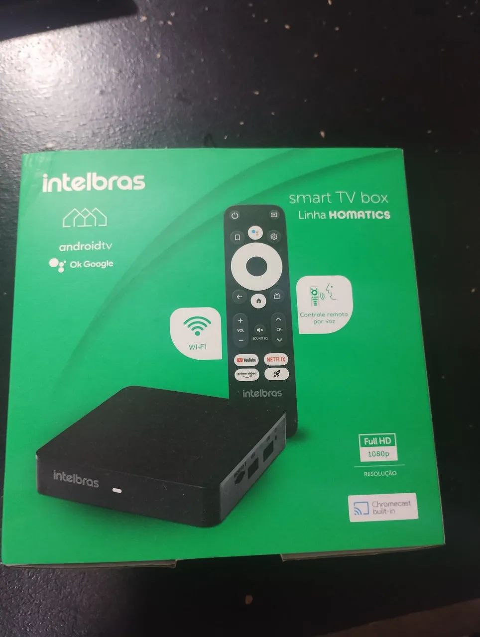 TV BOX INTELBRAS (NOVINHO, apenas 2 semanas de uso)
