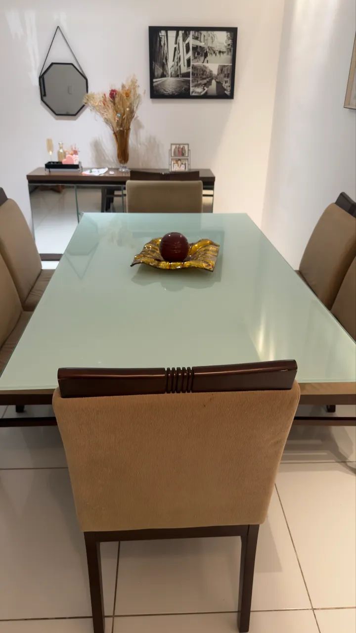 Mesa jantar  Jacaúna 6 lugares 