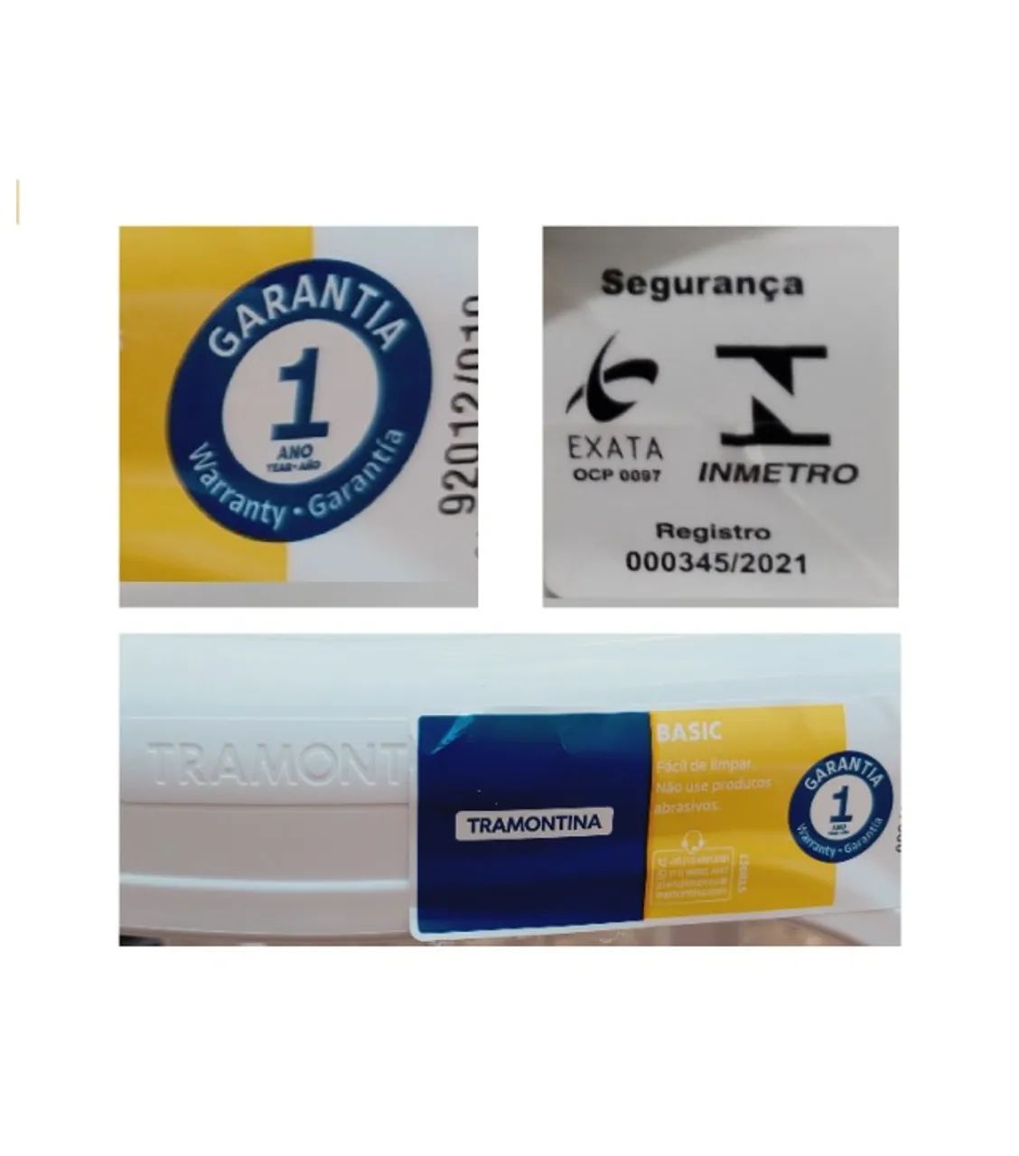 Cadeira plástico polipropileno Tramontina Bistrô Búzios branco - Foto 4