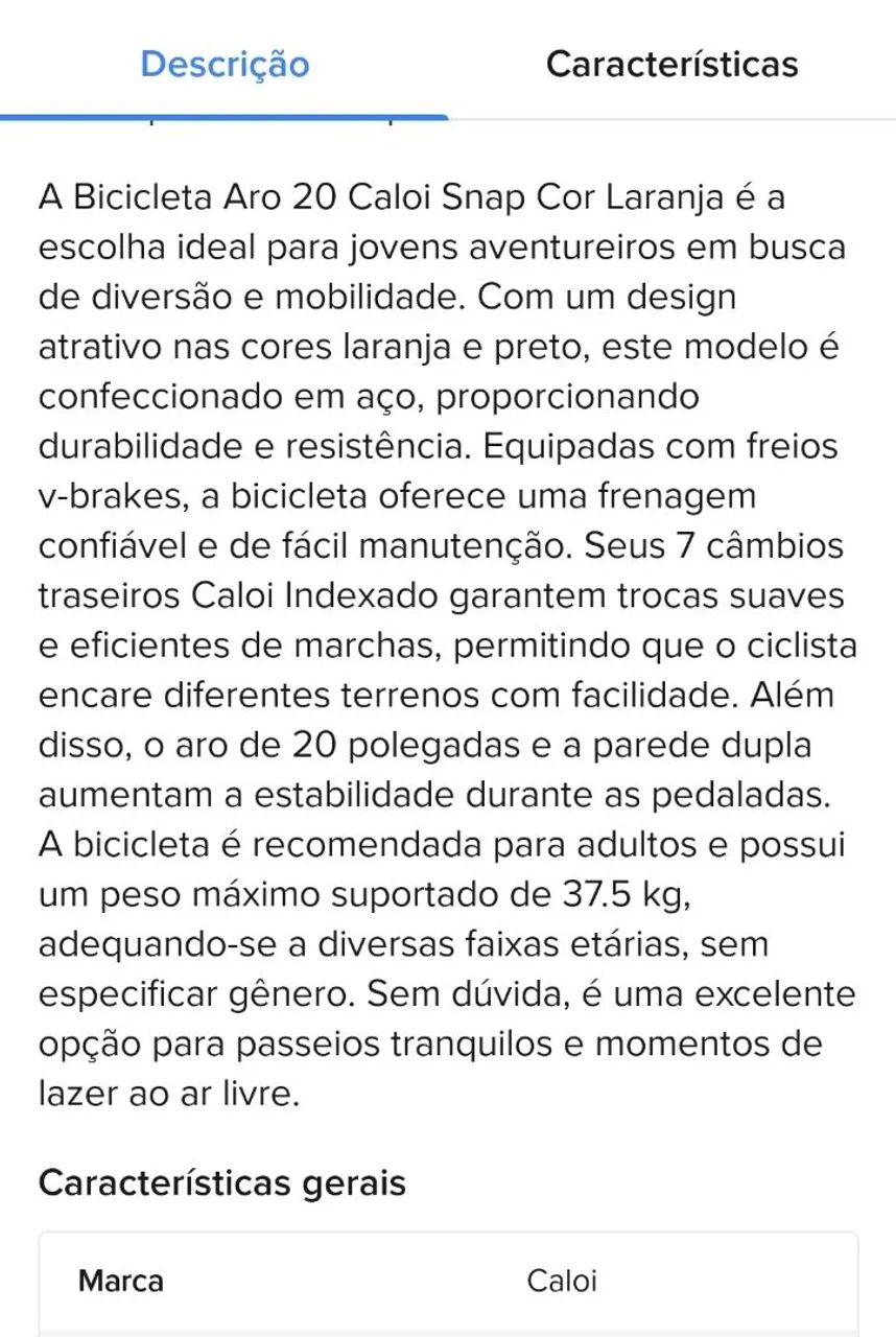 Bicicleta caloi aro 20 - Foto 2