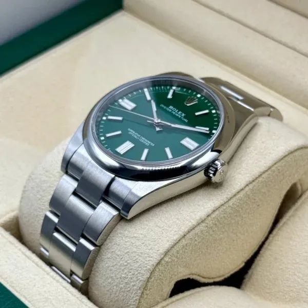 Rolex Oyster Perpetual Green Dial - Foto 2