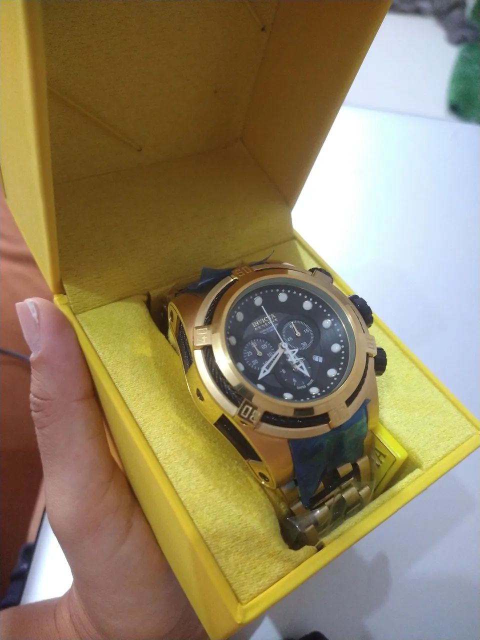 RELÓGIO INVICTA RESERVE BOLT ZEUS SKELETON NOVO
