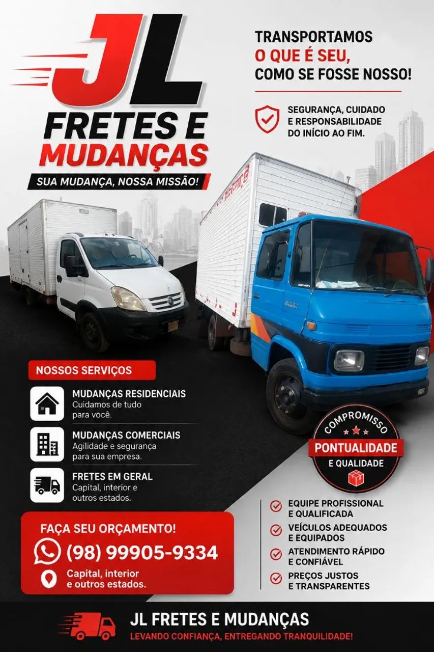 Fretes e mudanças.