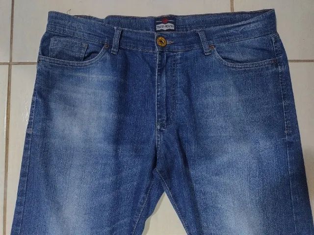 Calça jeans masculina - tamanho 46 - Foto 2