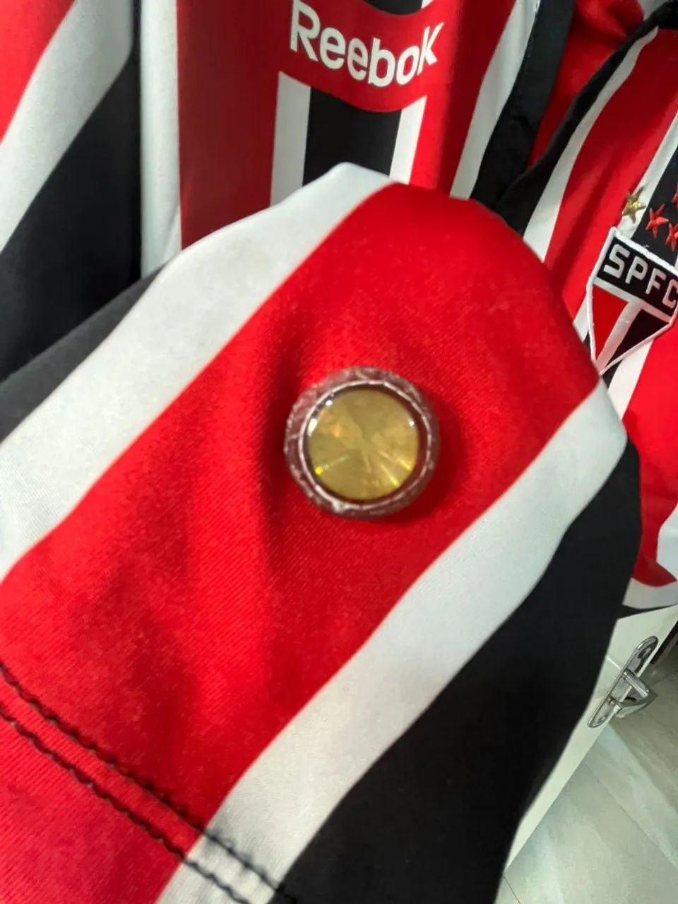 Camisa são Paulo SPFC 2010 - Foto 3