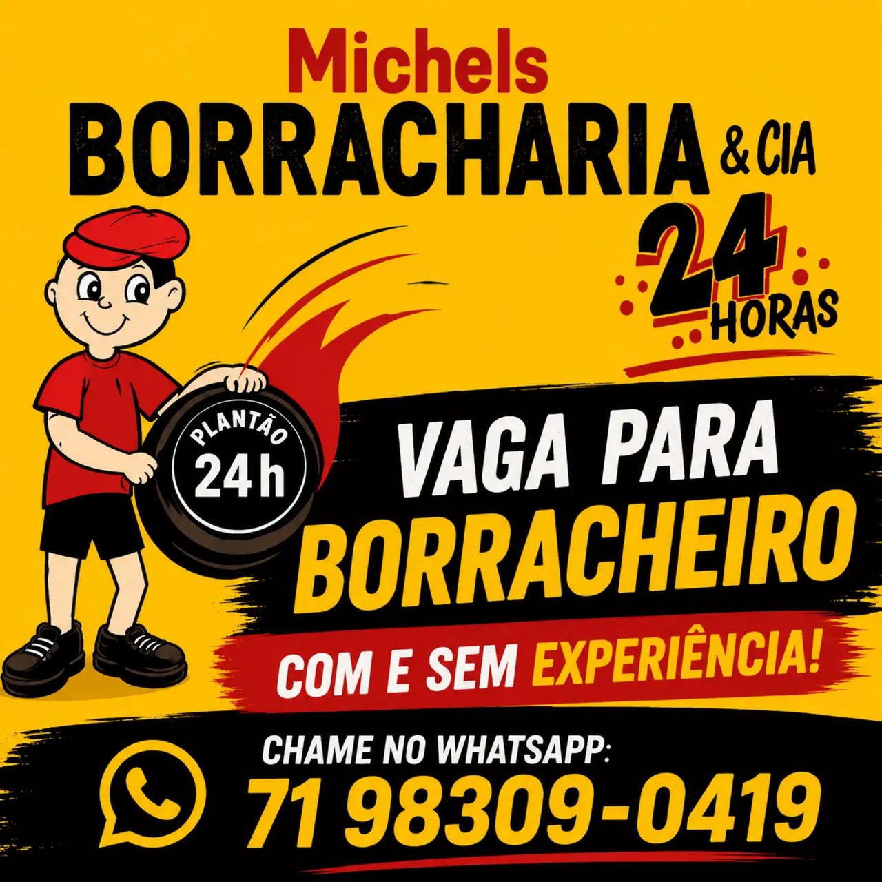 Vaga de borracheiro e aprendiz  - Foto 3