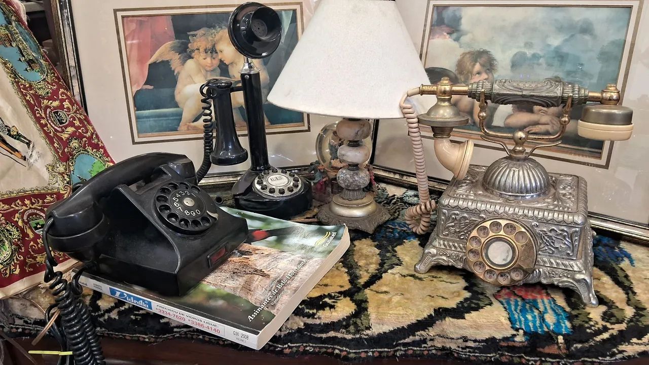 3 Belíssimos telefones de mesa - Foto 3