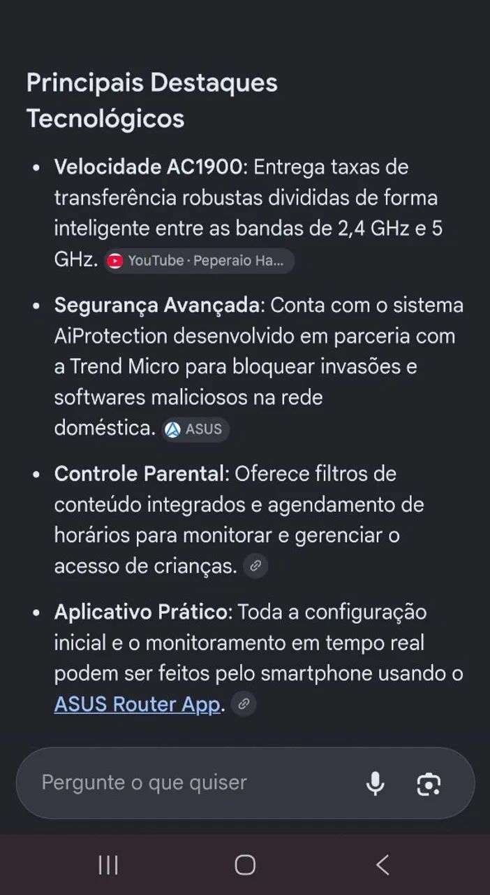 Roteador ASUS AC 1900 - Foto 3