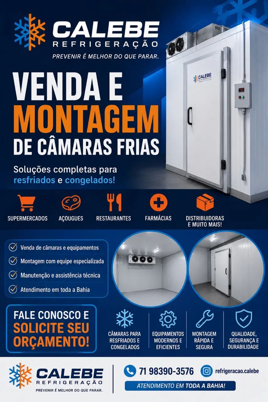 Câmara fria sob medida