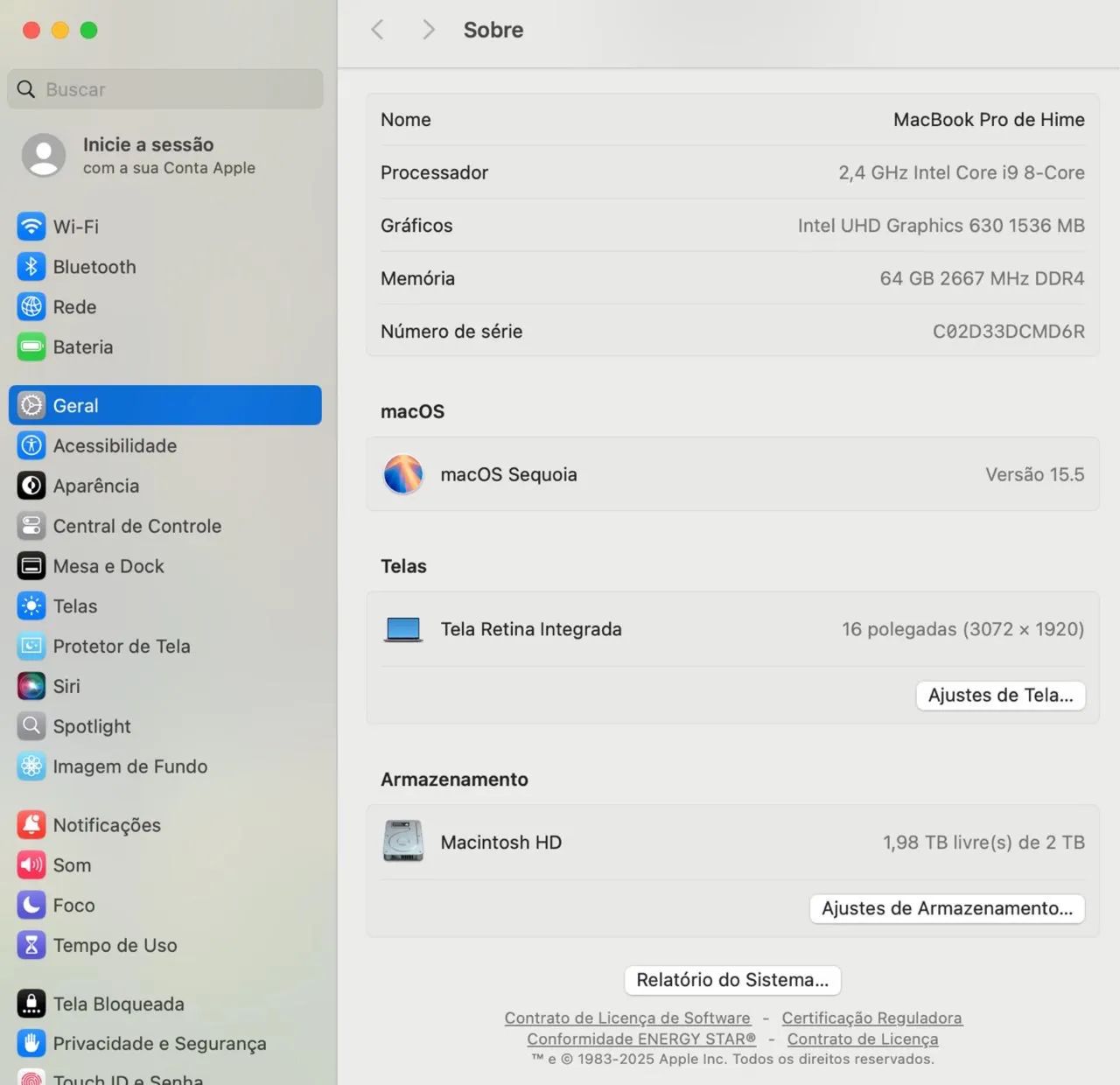 MacBook Pro (16-ich,2019) - A2141 - Foto 5