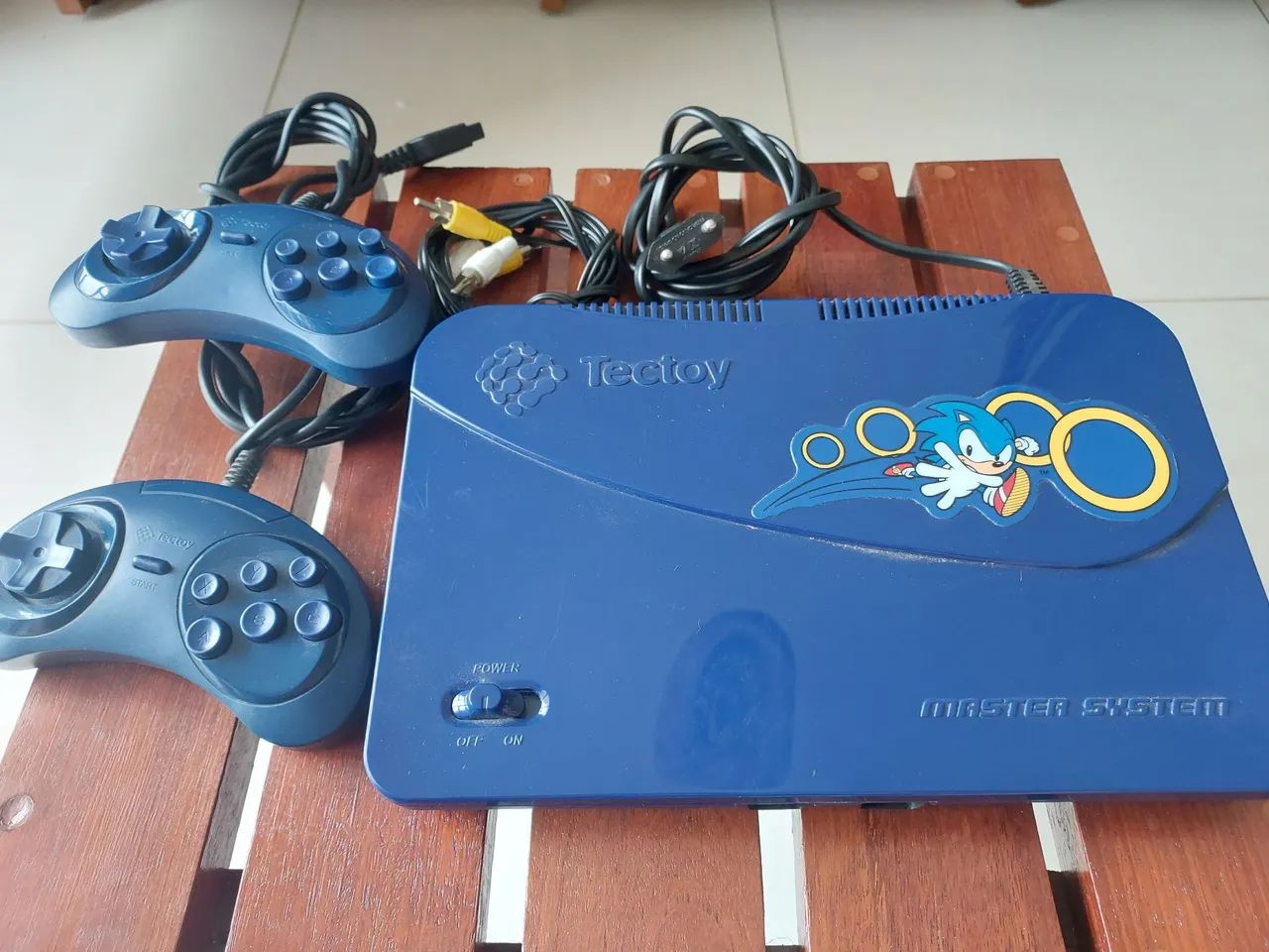 Master System Evolution TecToy com 2 controles