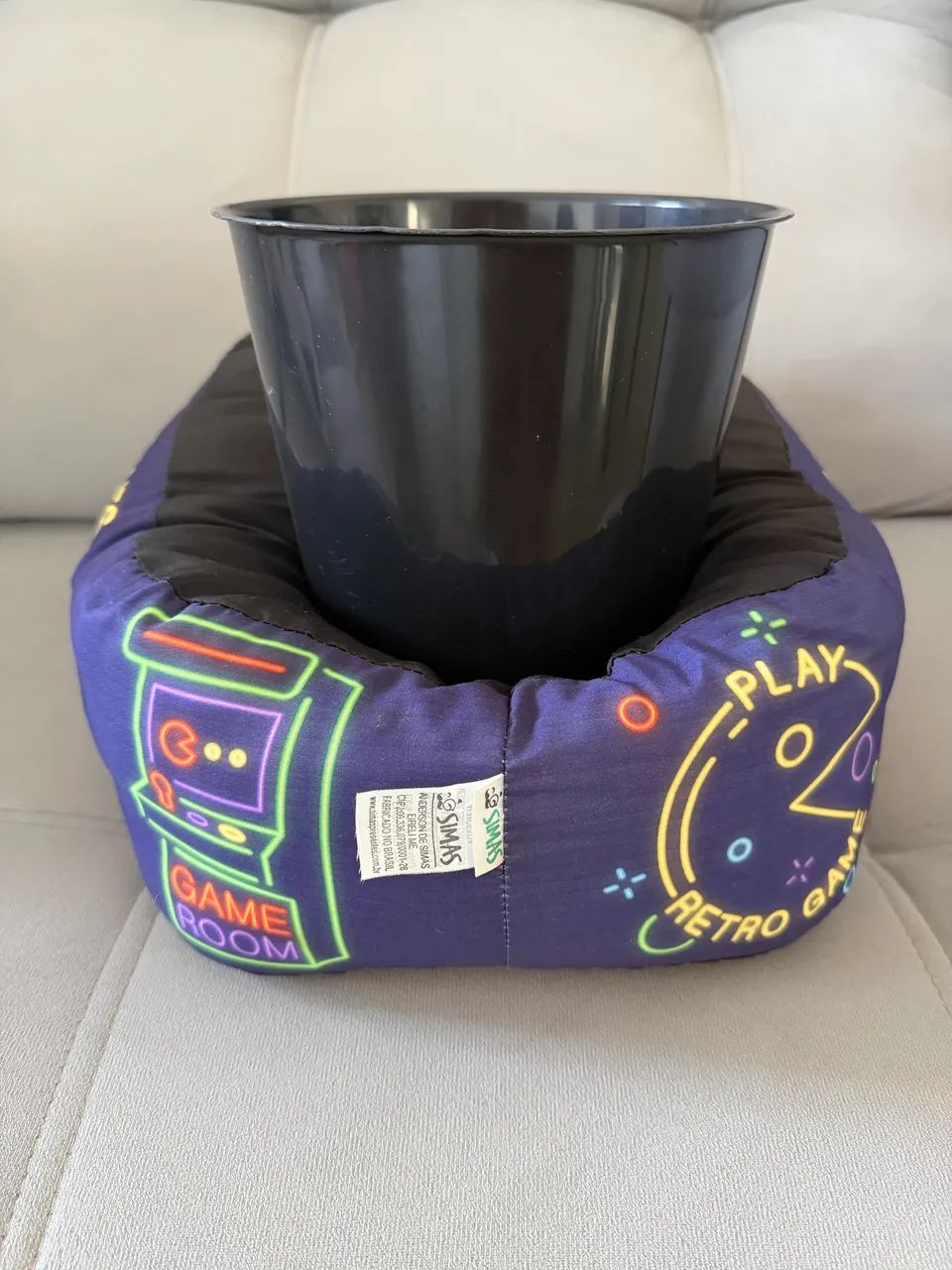 Kit cinema para comer pipoca  - Foto 4