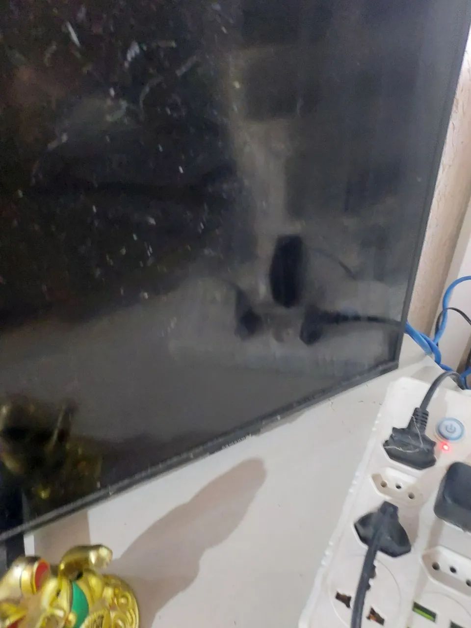 Tv sansung  tela quebrada 75 polegadas  - Foto 2