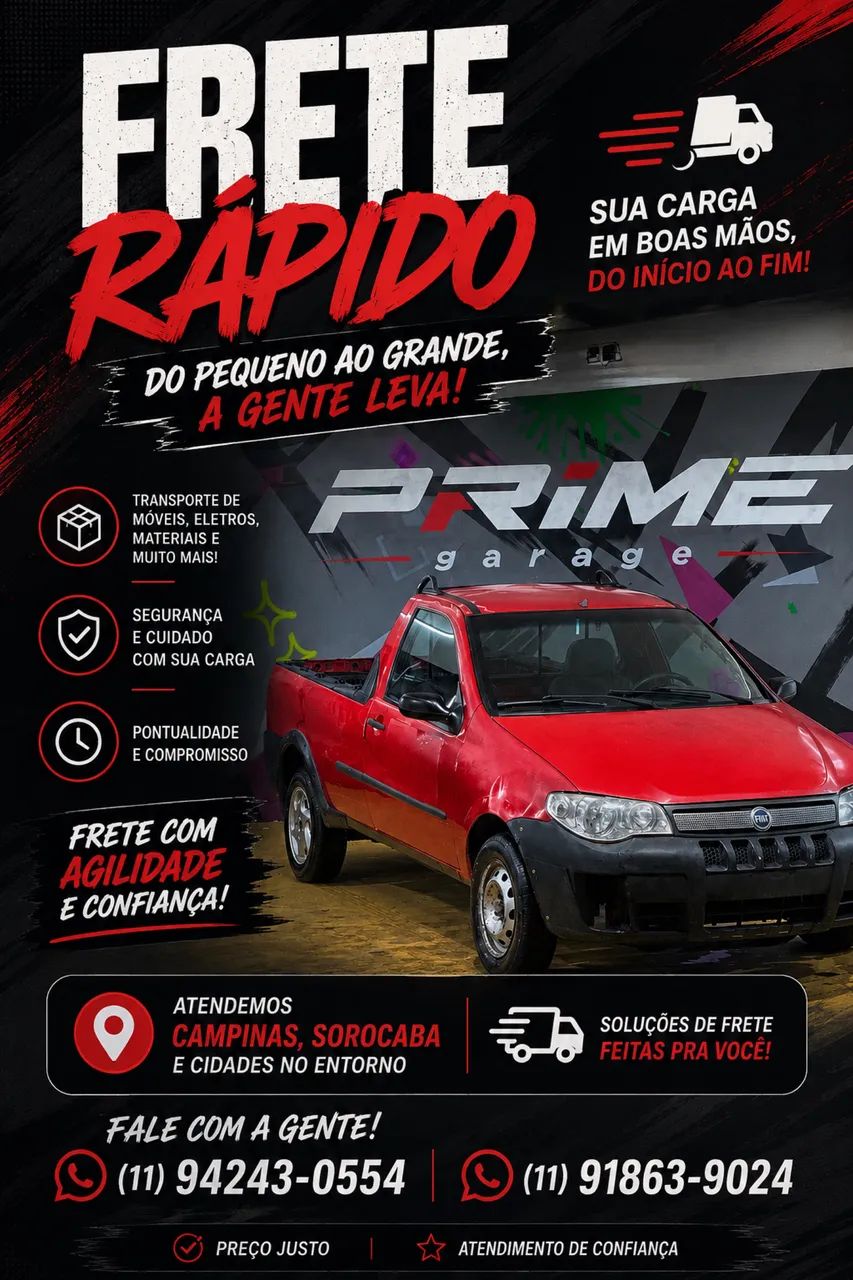 FRETE CAMPINAS, SOROCABA E REGIÃO 